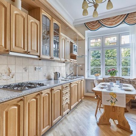 Villa Deluxe Apartments 卡罗维发利 外观 照片